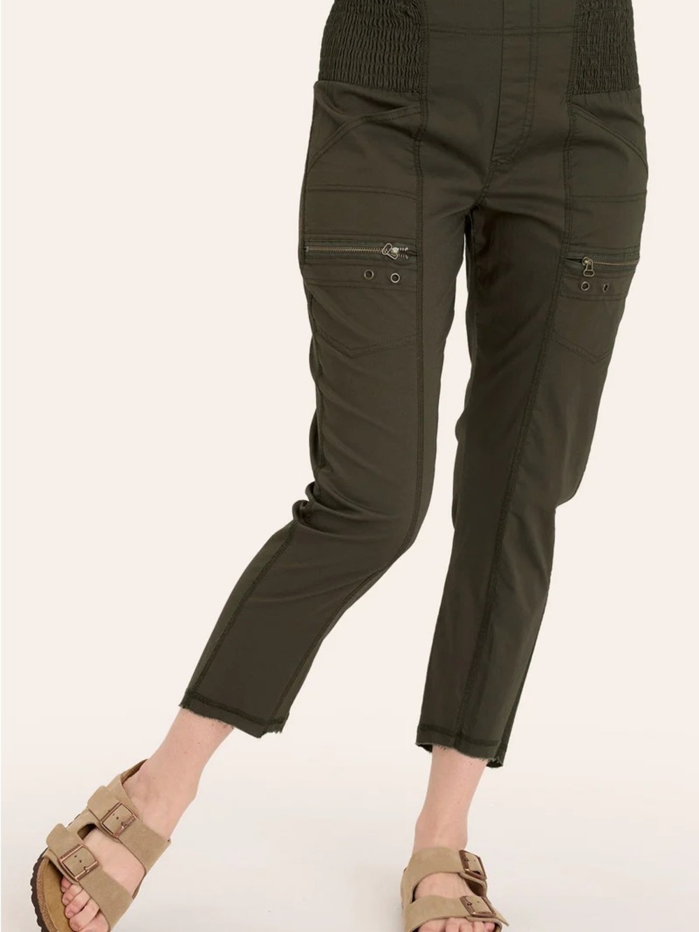 XCVI Wearables Ackerman Slim Pant in Olive XS
